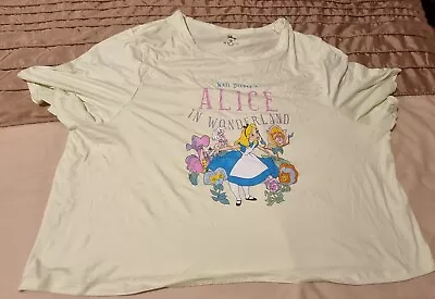 Buy Disney Alice In Wonderland Tshirt. 2XL • 4.99£