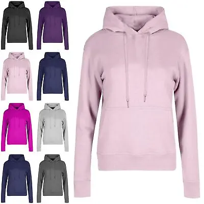 Buy New Girls Boys Kids Jumper Long Sleeve Hoodie Fleece Oversized Hooded Sweatshirt • 4.49£