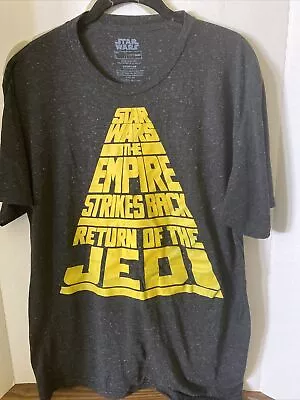 Buy Star Wars RETURN OF THE JEDI Black T Shirt Men’s Size Large • 14.21£