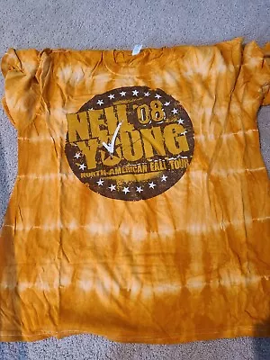 Buy Neil Young Concert Tour Shirt Original • 37.80£