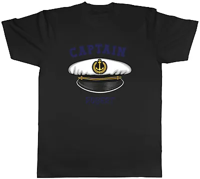 Buy Personalised Captain Mens T-Shirt Sailor Boat Sailing Unisex Tee Gift • 8.99£