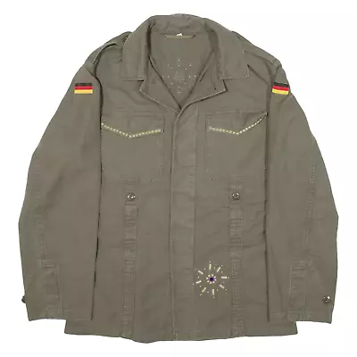 Buy Womens German Military Army Jacket Green L • 28.99£