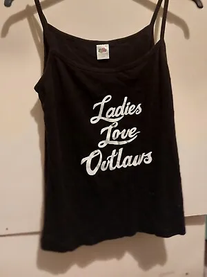 Buy Ladies Strappy Rock Chick / Biker T Shirt • 2.50£