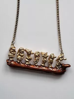 Buy Snow White And The 7 Dwarves Necklace Enamel Disney Couture Kingdom • 19.99£