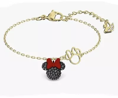 Buy  Swarovski Disney MINNIE Mickey Mouse Extender Bracelet 5566689 New With Tag  • 30£