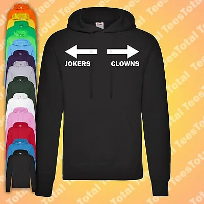 Buy Clowns To The Left Of Me Jokers To The Right Hoodie | Stealers Wheel Funny • 27.99£