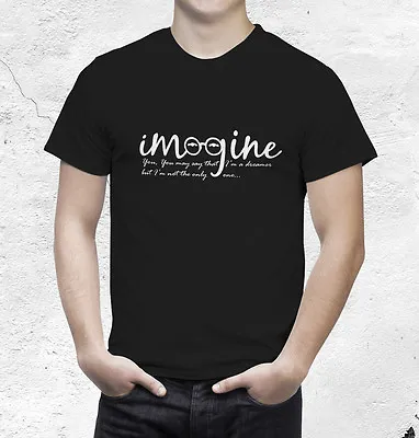 Buy  Imagine John Lennon T Shirt The Beatles Man Woman • 13.99£
