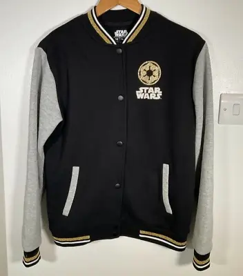Buy Disneyland Paris Star Wars Imperial College Bomber Jacket 14 Yrs Black Sequins • 17.99£
