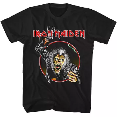 Buy Iron Maiden Eddie 3 Claw Hook Hand Men's T Shirt Rock Band Merch • 49.86£
