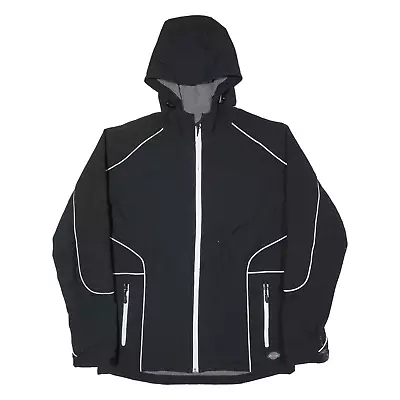 Buy DICKIES Workwear Mens Shell Jacket Black Hooded S • 12.99£