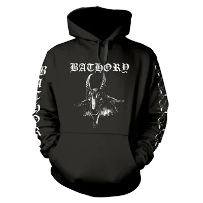 Buy BATHORY - GOAT BLACK Hooded Sweatshirt Large • 41.85£