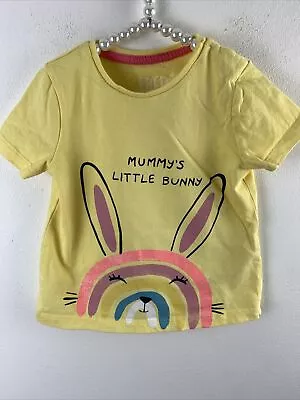 Buy 3-6 Months Yellow Bunny T-shirt • 2.75£
