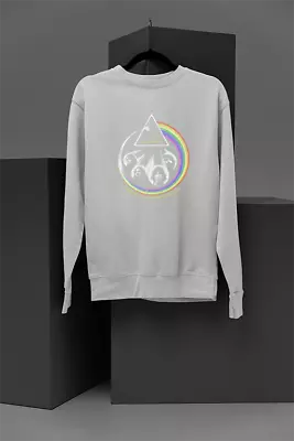 Buy Pink Floyd The Dark Of The Moon | Band Sweatshirt | Psychedelic Rock Fashion | V • 34.99£