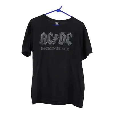 Buy Back In Black Ac/Dc T-Shirt - Medium Black Cotton • 17.50£