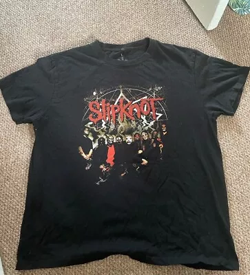 Buy Slipknot T-shirt Black (Vintage/ Faded) - Large • 14.99£