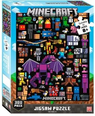 Buy Impact Merch. Puzzle: Minecraft Mobbery 300 Piece Puzzle • 13.88£