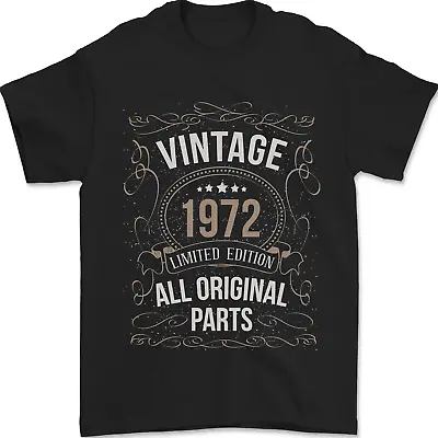 Buy 52nd Birthday Limited Edition 1972 Mens T-Shirt 100% Cotton • 7.99£