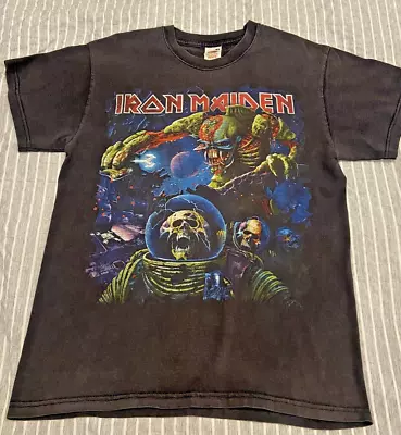 Buy Iron Maiden The Final Frontier World Tour T-shirt 2011 Mens Medium Furit Of Loom • 31.31£