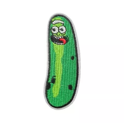 Buy Pickle Rick Rick And Morty Embroidered Patch Iron On Sew On Transfer • 4.40£