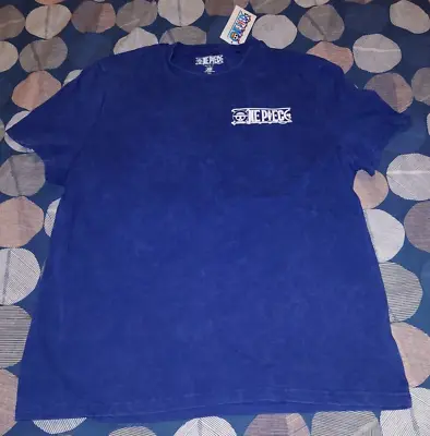 Buy One Piece T-Shirt Blue Large • 11.99£