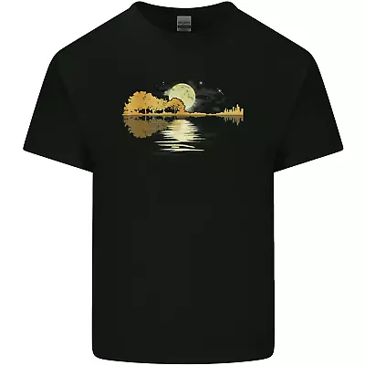 Buy Guitar Reflection Guitarist Bass Acoustic Mens Cotton T-Shirt Tee Top • 11.75£