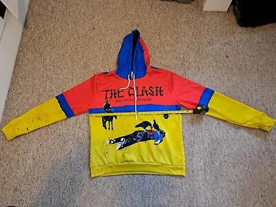 Buy The CLASH. Hoodie. Give 'em Enough Rope, Cover Album. XL Rare USA Production. • 50£