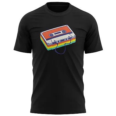 Buy Mens Retro Tape T Shirt Rock Music Birthday Vintage Cassette Gifts For Him Tee • 14.99£