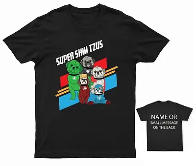 Buy Shih Tzu Superheroes T-Shirt • 13.95£