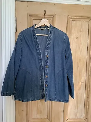 Buy Used Vintage Orvis Denim  Jacket Size 12 In Clean & Very Good Condition. • 35£