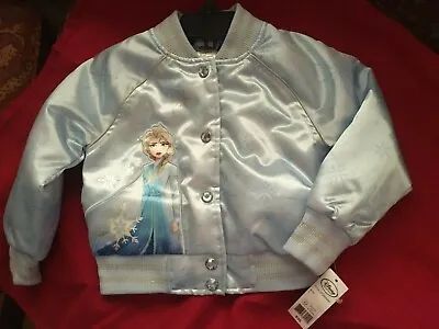 Buy Disney Collections Frozen Girls Jacket W/ Elsa Image On Front Size 2T NEW W/TAGS • 10.41£