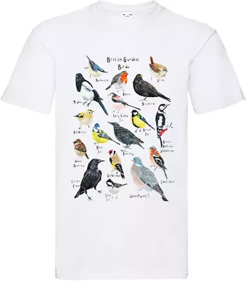Buy Bird Watching Birds British England Blue Novelty Dad Birthday Father T Shirt • 5.99£