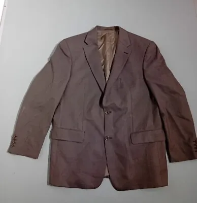 Buy Mario Barutti Suit Jacket Mens 44 R Wool Brown Formal Buttoned Blazer • 32.99£
