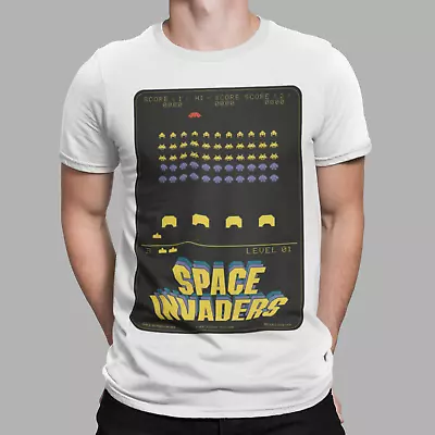 Buy Space Invader T-Shirt Gamer Arcade 70s Console Japan Retro Classic Player • 6.99£