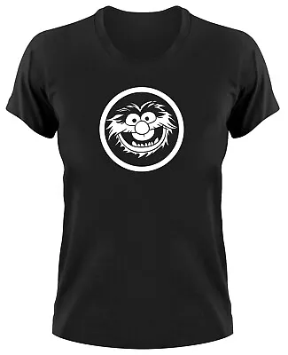 Buy Animal Muppets Fun Ladies T Shirt Fanshirt Drums Drummer • 20.30£
