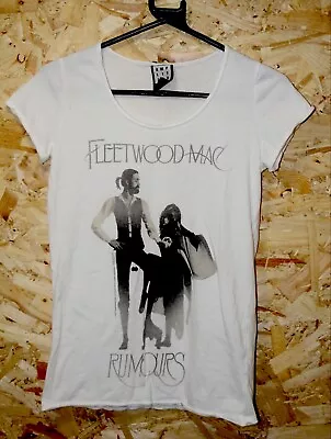 Buy Amplified Ladies T-Shirt Fleetwood Mac White Ladies Rumours • 25£
