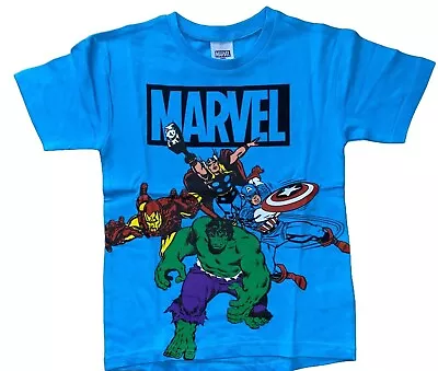 Buy New Boys Marvel Avengers T-shirt/top.6-7yrs • 4.95£