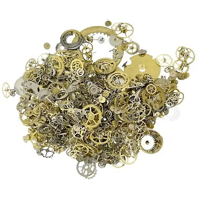Buy 100g Steampunk Jewellery Art Crafts Cyberpunk Cogs Gears Watch Parts • 16.99£