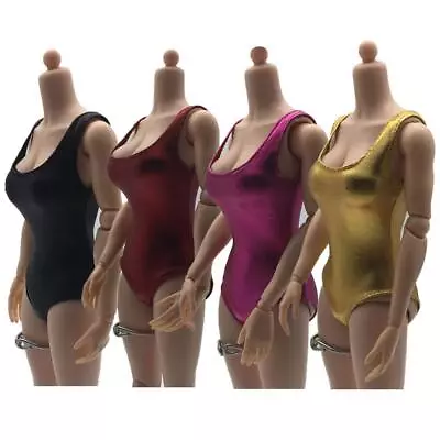 Buy 1/6 Scale Leotard Bodysuit Gym Suit Clothes For 12inch • 10.44£