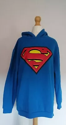 Buy Boys Superman Hooded Jumper 15-16yrs • 10£