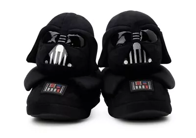 Buy NEW Star Wars Men's 3D Darth Vader Character Slippers - Shoe Size 9/10 • 16.34£