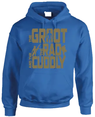 Buy Groot Rad Cuddly  Hoodie - Inspired By Guardians Galaxy Good Bad Ugly  • 27.99£