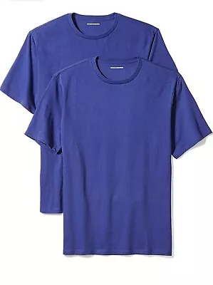 Buy Mens T-shirt Medium 2 Pack Blue • Great Value • New • Fast Free P&P • 8.98£