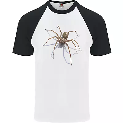 Buy Gruesome Spider Halloween 3D Effect Mens S/S Baseball T-Shirt • 9.99£