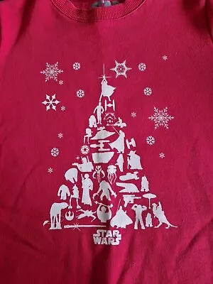 Buy Star Wars Christmas Sweatshirt Age 9-10 Years • 1.99£