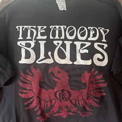 Buy Moody Blues T-shirt Size XL The Voyage Continues Highway 45 Tour Concert 2012  • 25.51£