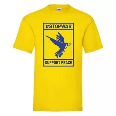 Buy Stop War Support Peace T Shirt Small-2XL • 10.99£