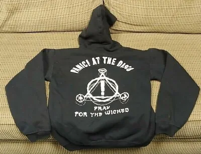 Buy Panic At The Disco Punk Rock EMO Band Sweatshirt Hoodie Size Adult S Small • 47.24£