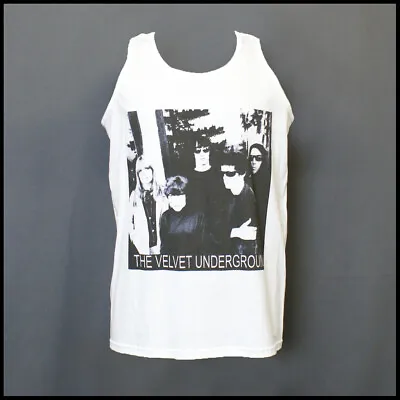 Buy The Velvet Underground Art Avant-Garde Rock T-SHIRT Vest Top Unisex White S-2XL • 13.99£