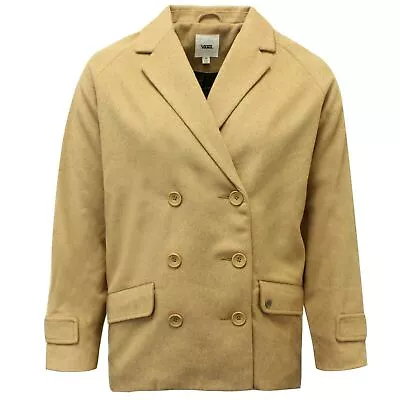 Buy Vans G Revival Coat Beige Button Up Winter Womens Blazer Jacket V2Y6ELK A42A • 19.99£