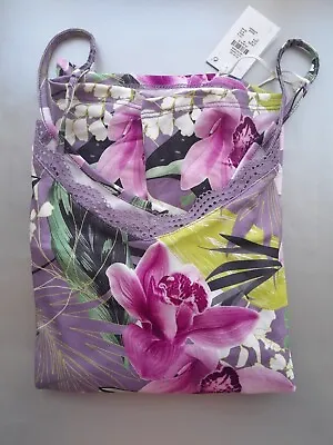 Buy Primark Cami Strap Top & Shorts Floral Pyjama Set Size M • 7£